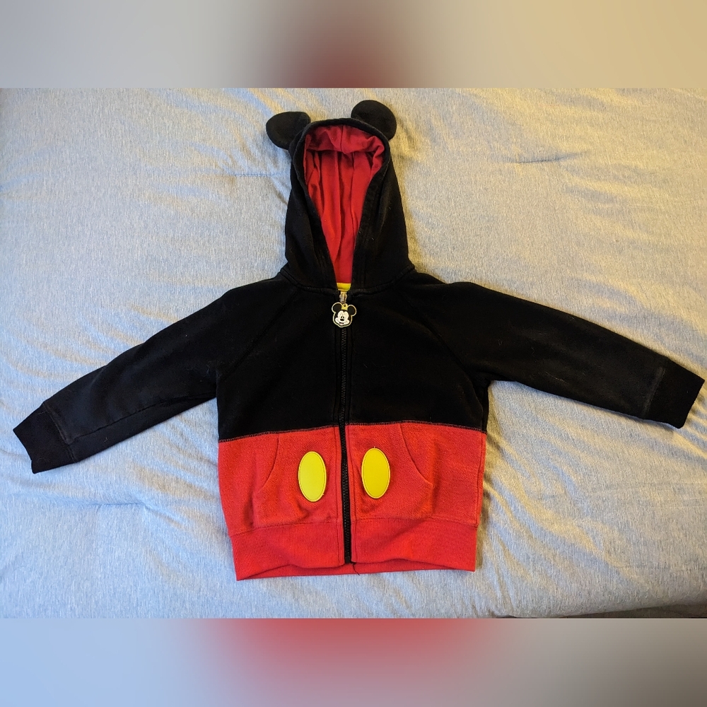 Mickey Mouse Zip-up Sweatshirt